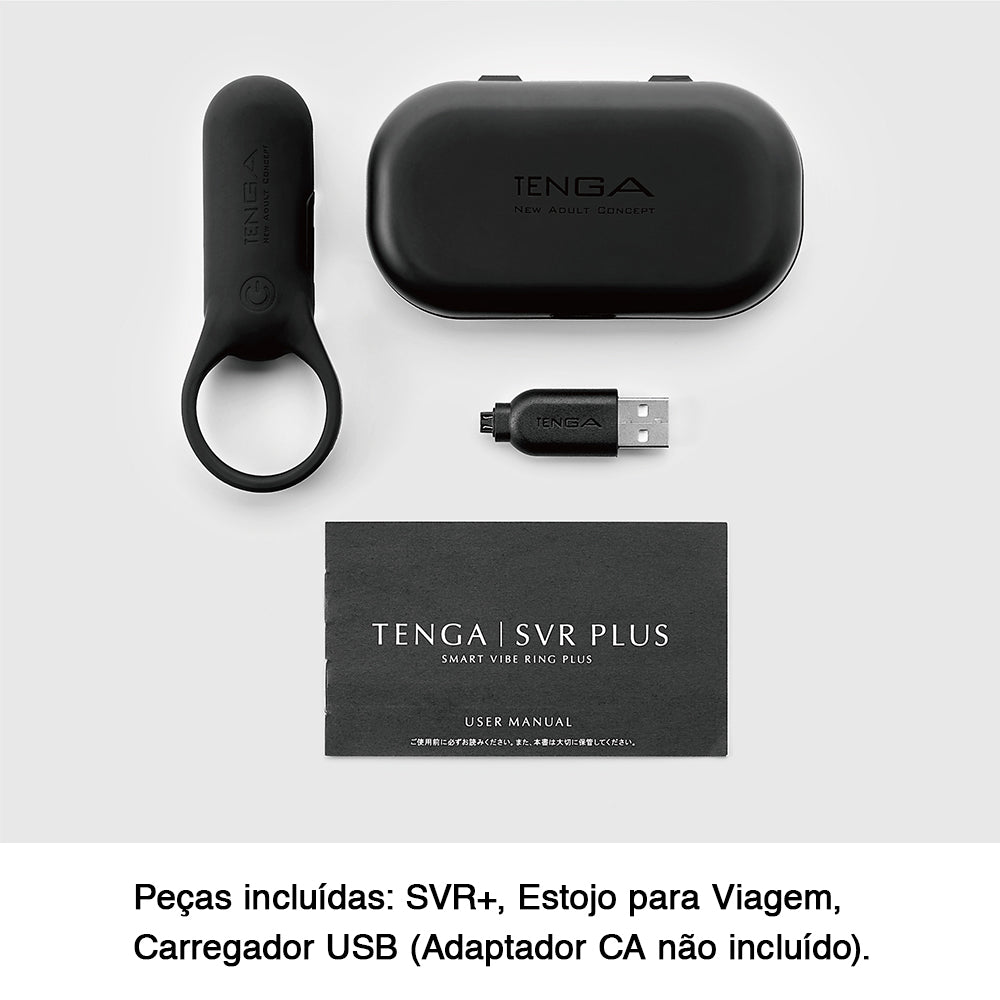 TENGA SVR+ (PLUS) - Preto – TENGA Store Brasil